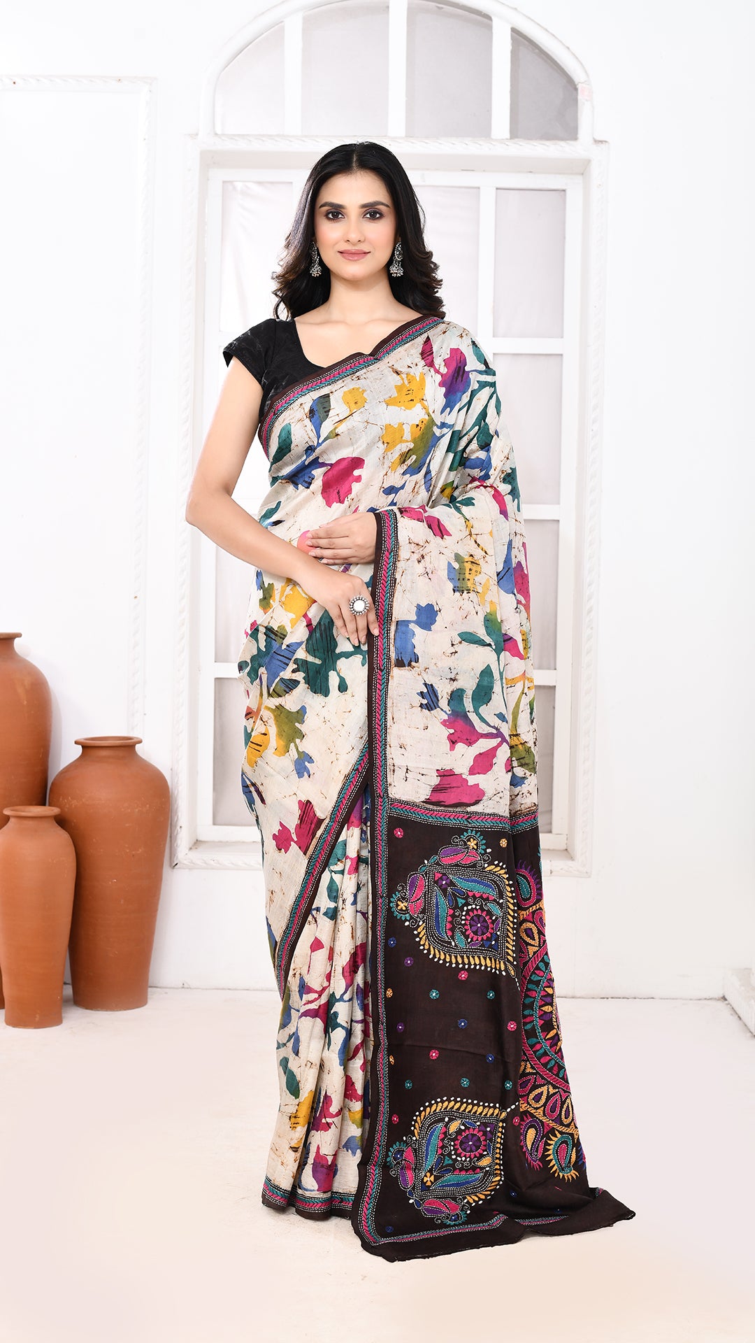 Batik Kantha sare