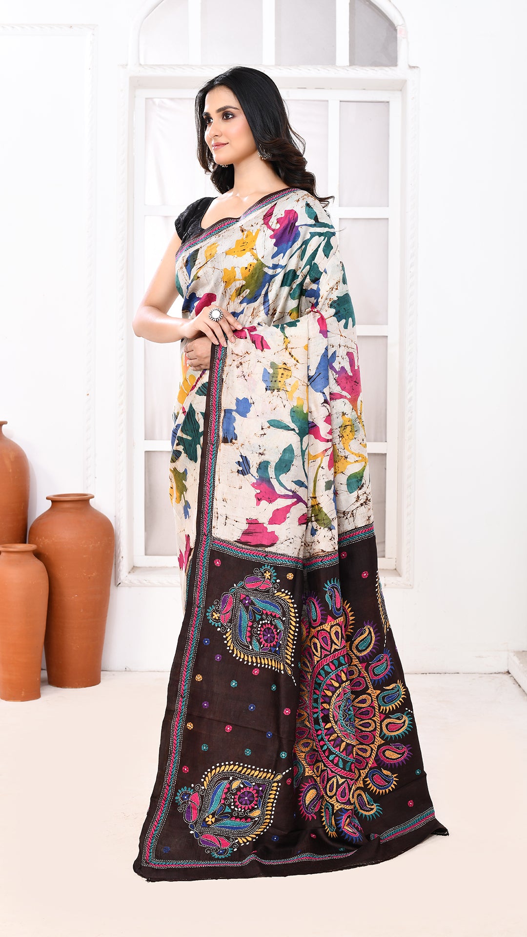 Batik Kantha sare