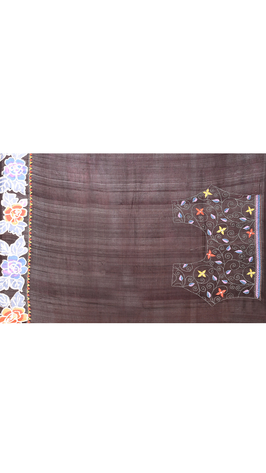 Batik Kantha saree