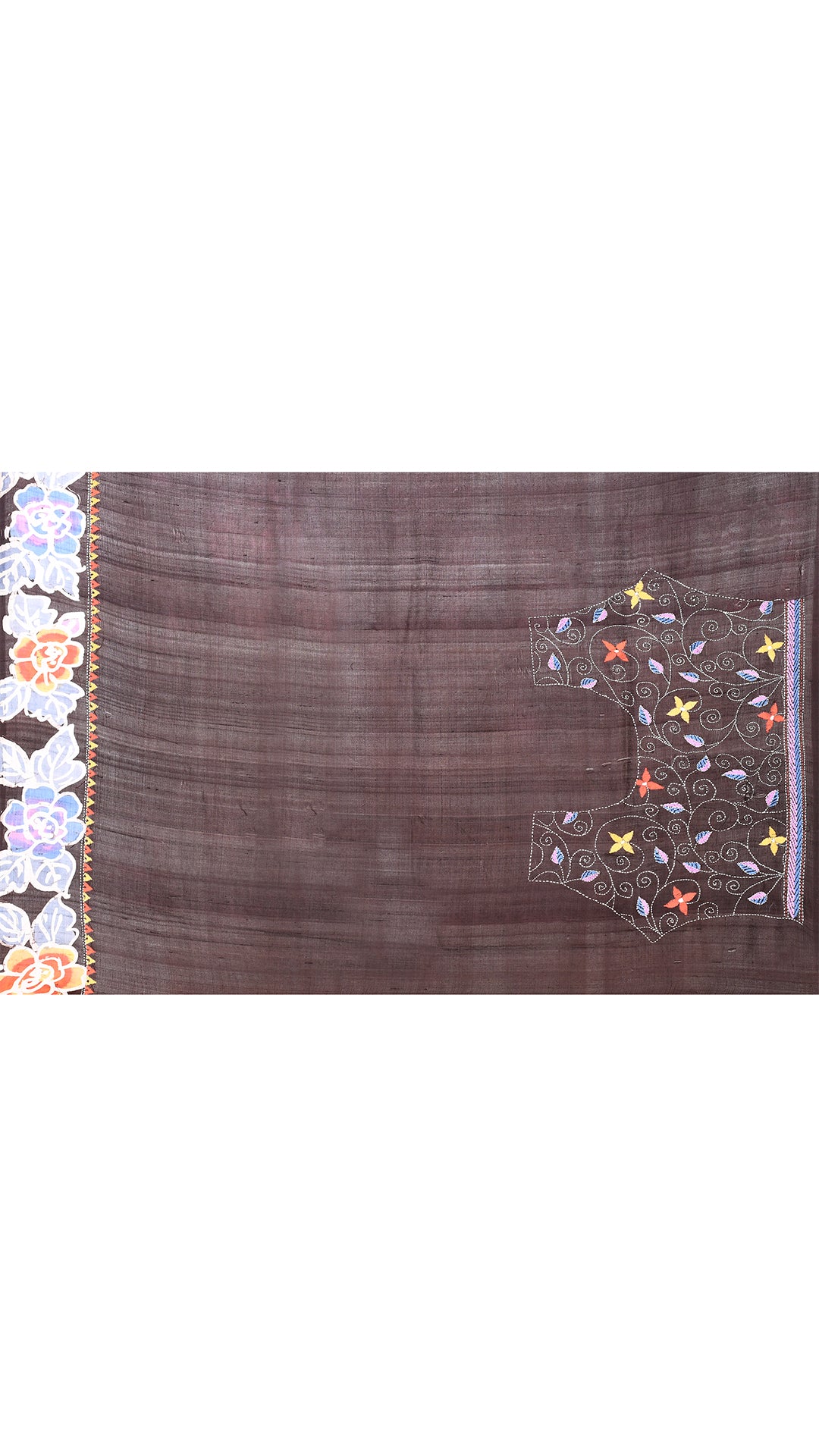Batik Kantha saree