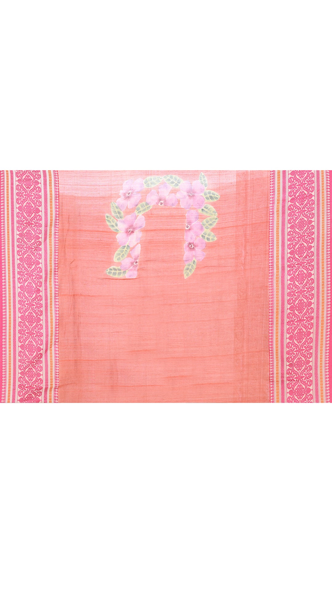 Tasar Handpainted Saree