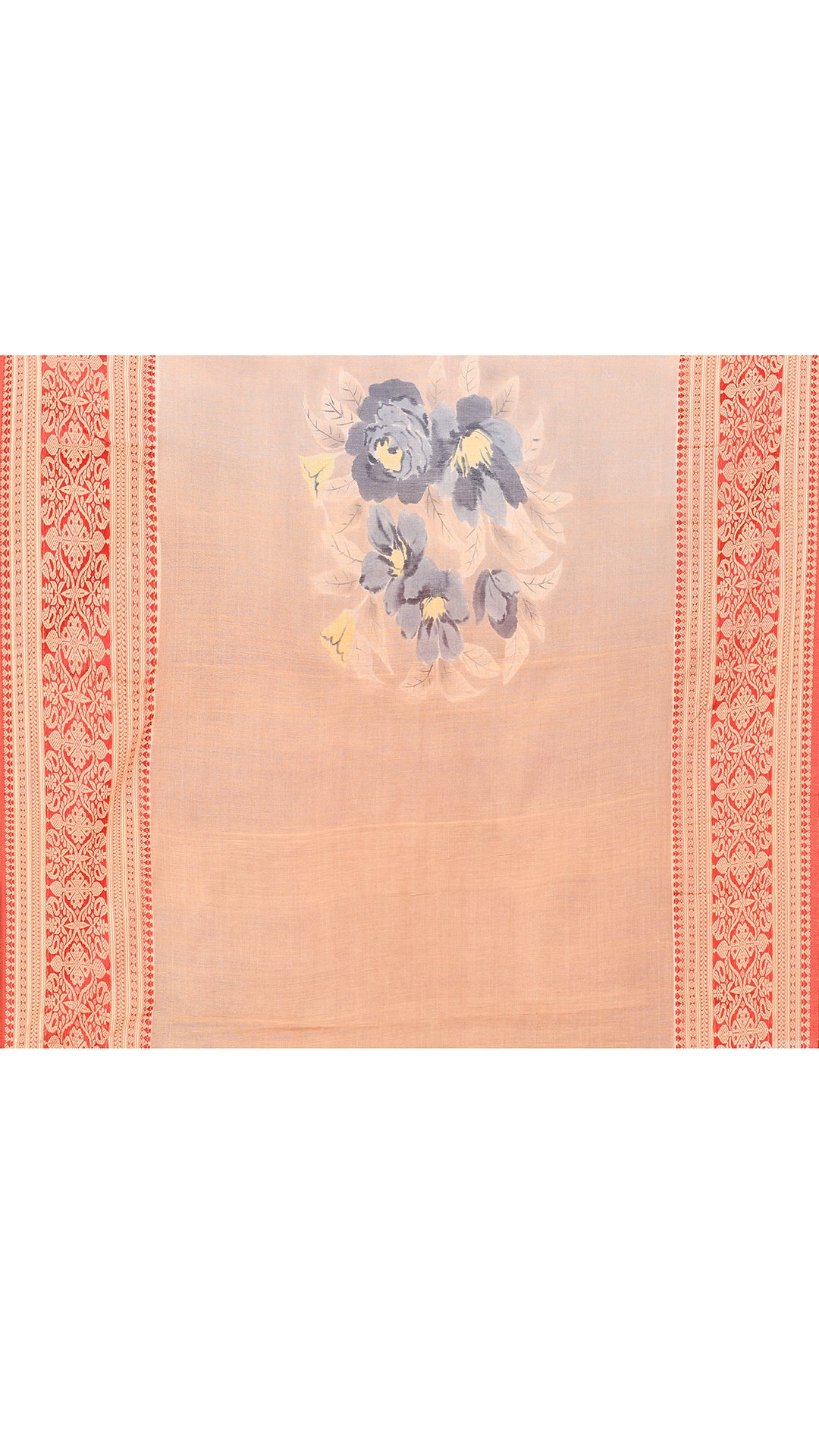 Tasar Handpainted Saree