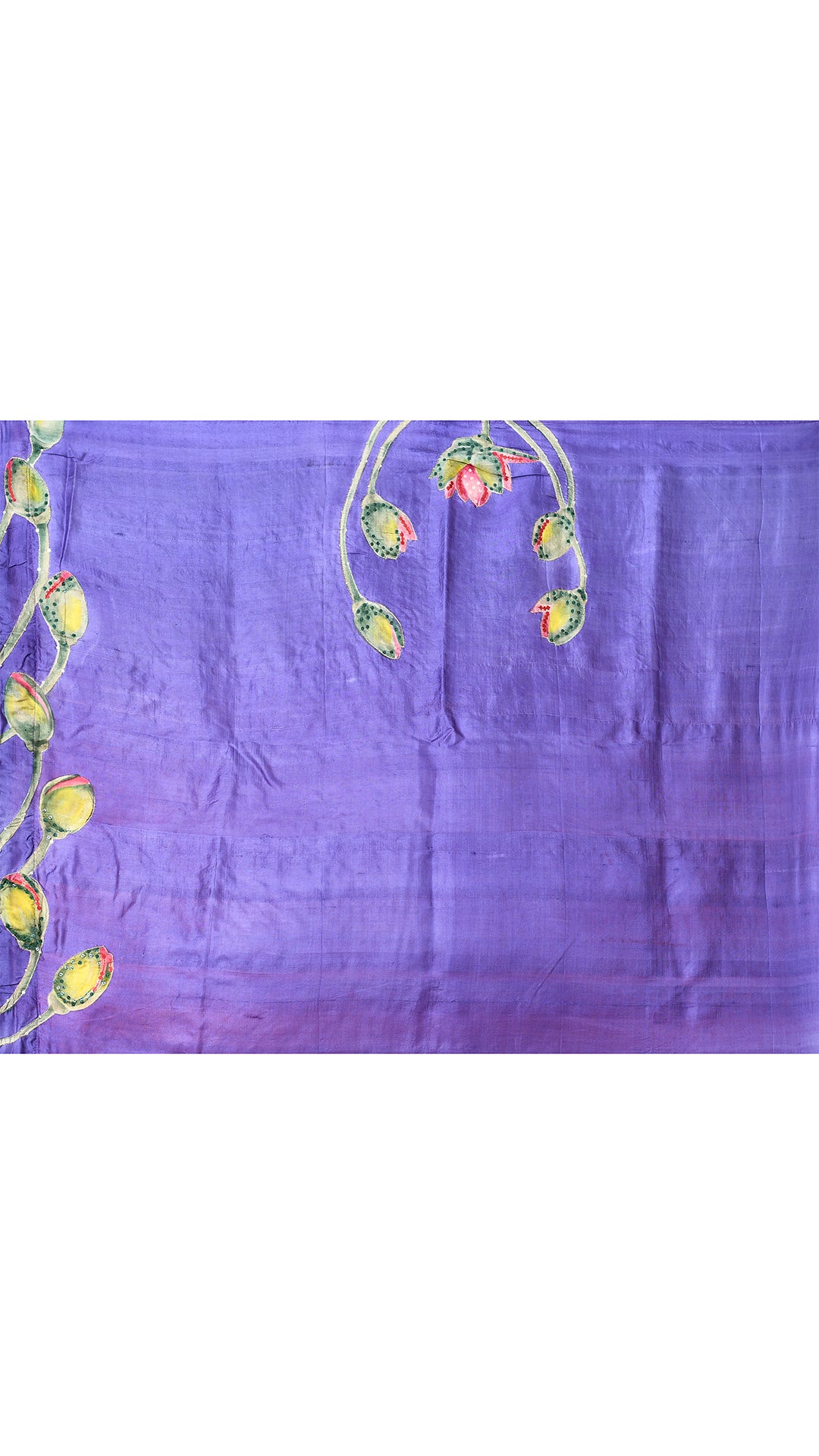Muslin Embroidered Saree