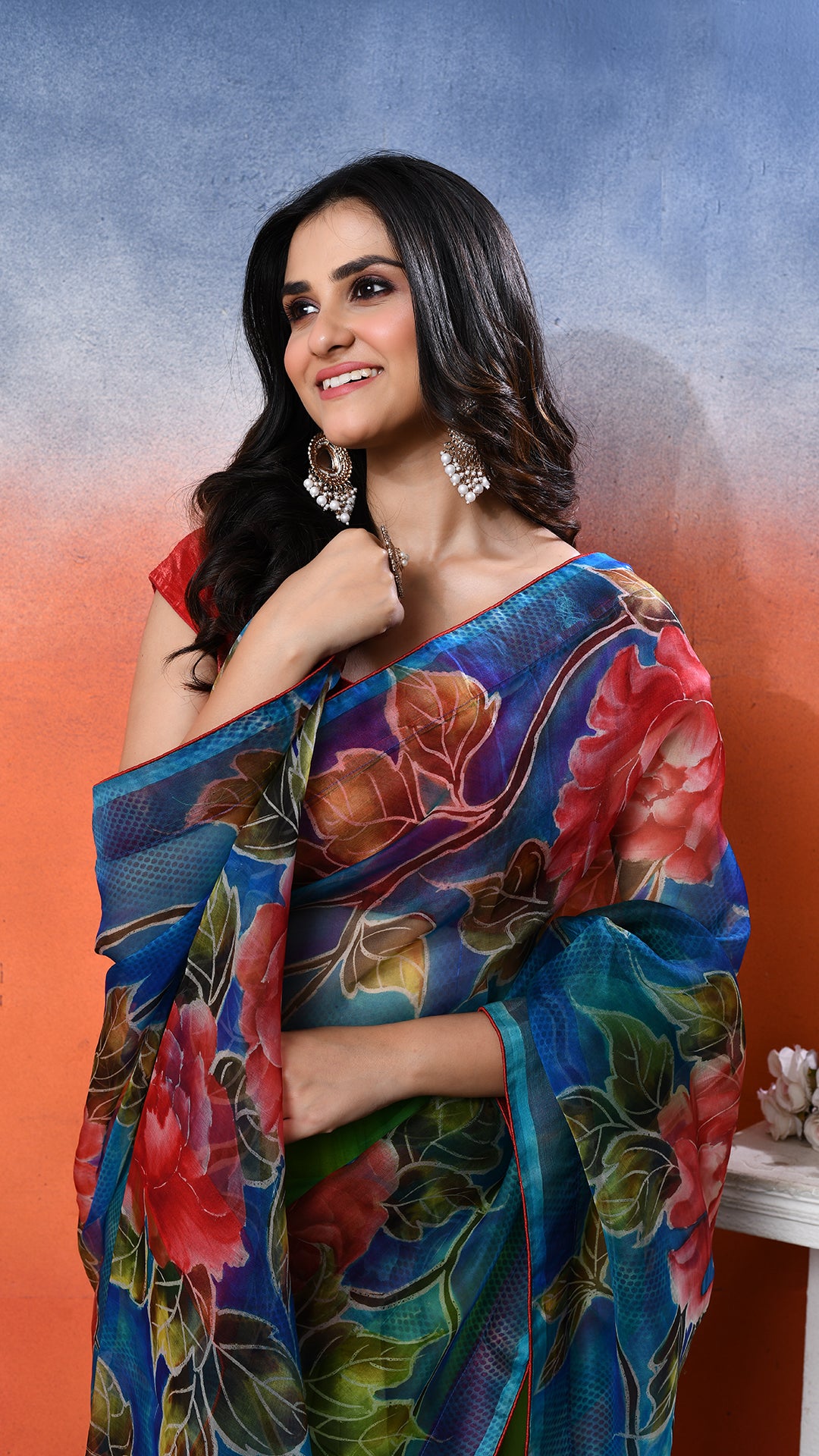 Muslin Handpainted