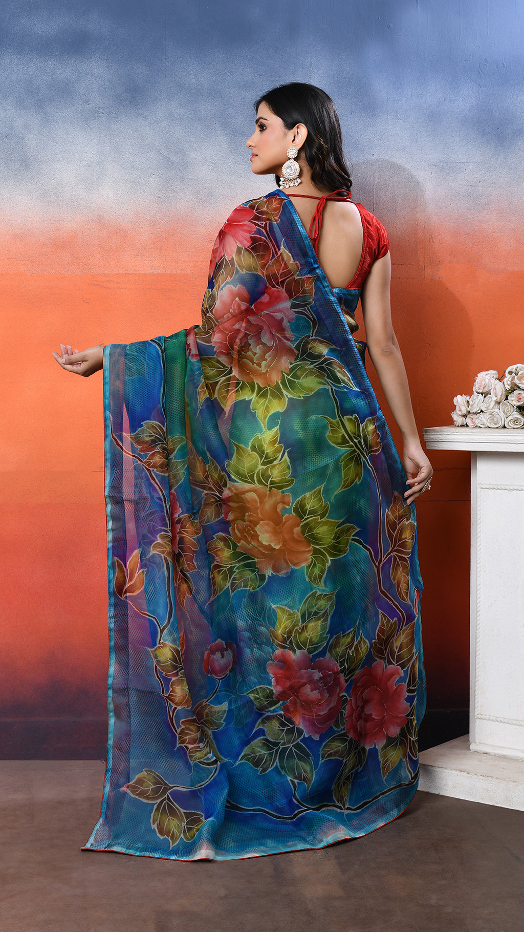 Muslin Handpainted