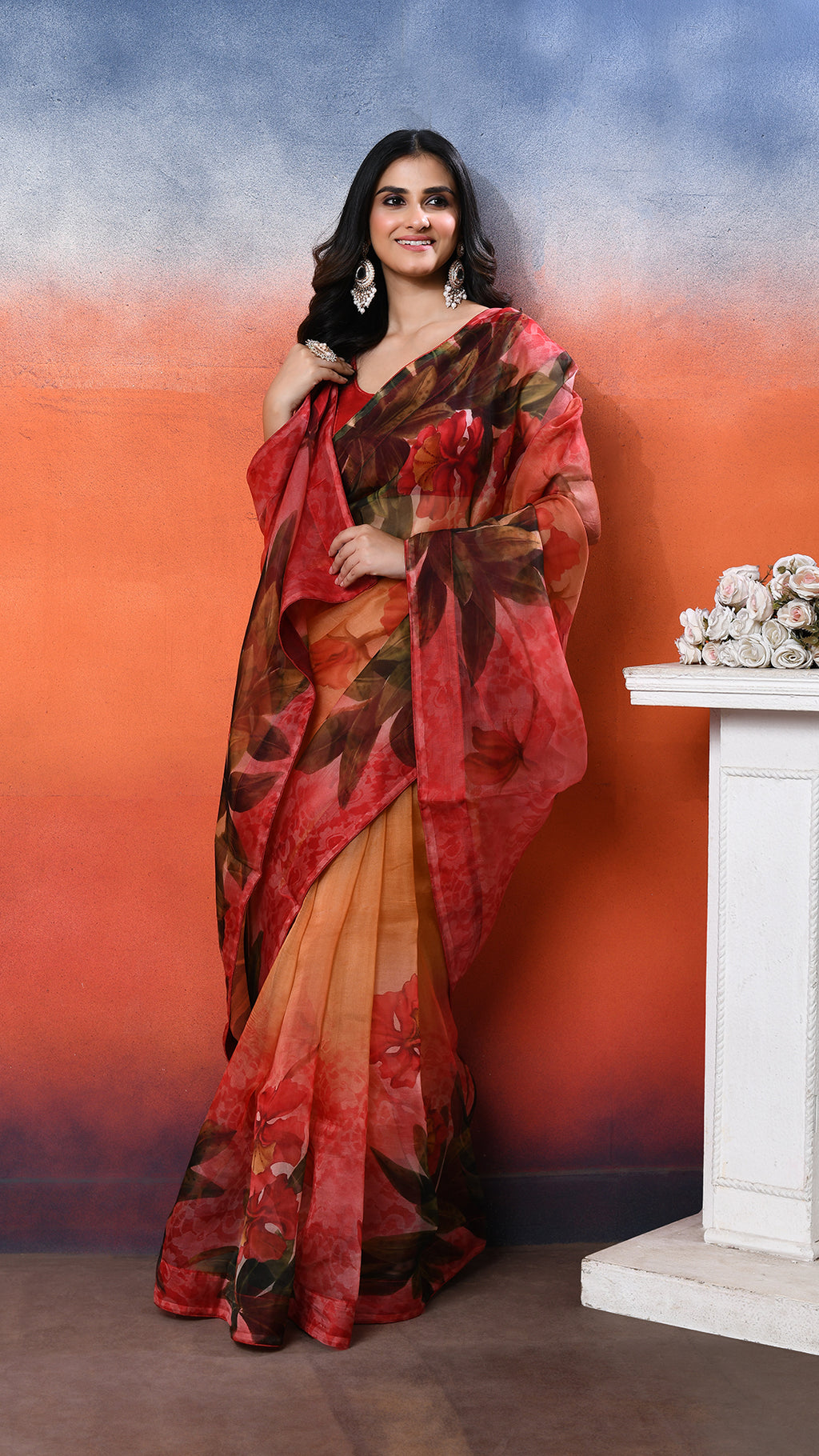 Muslin Handpainted