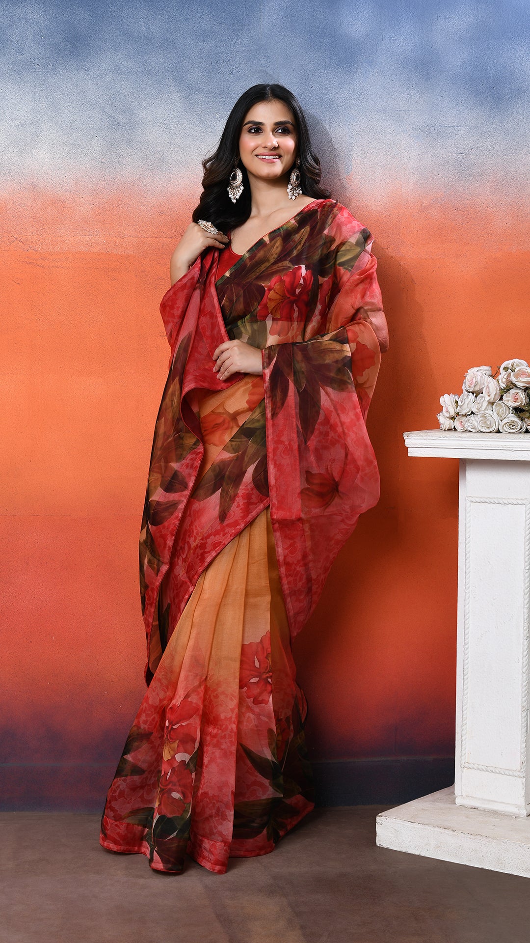 Muslin Handpainted