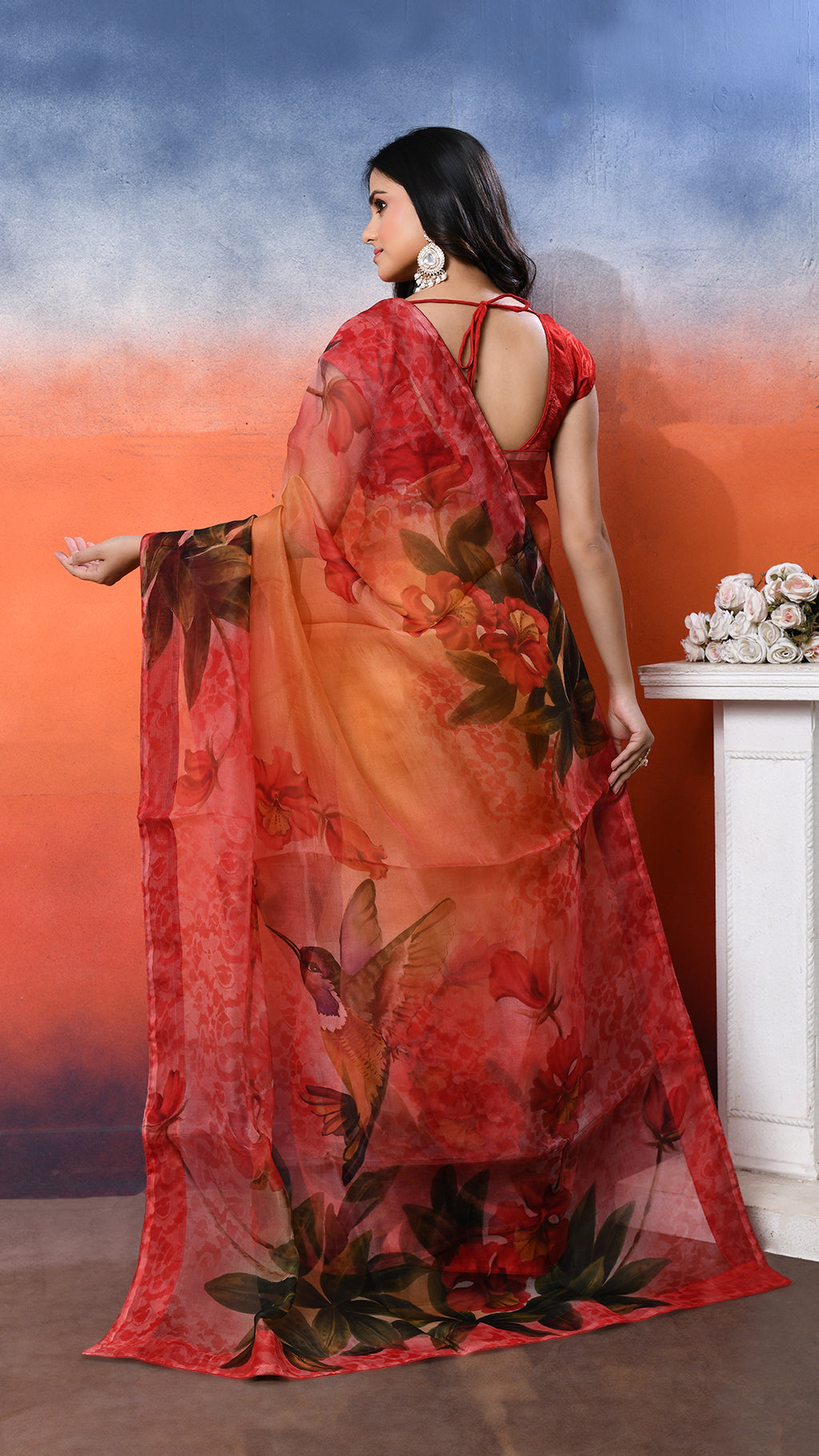 Muslin Handpainted