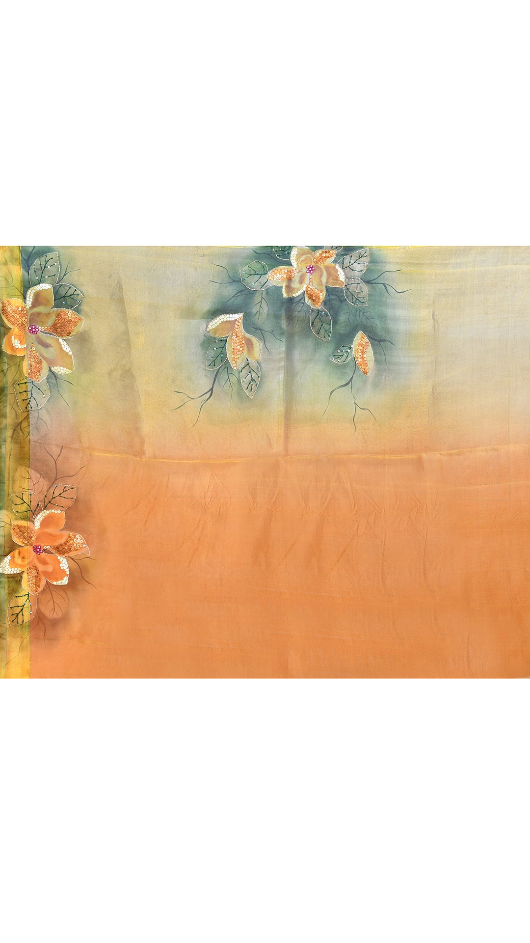 Muslin Embroidered Saree