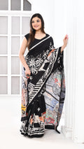 Bishnupuri Silk Kolkatanama Hand Batik
