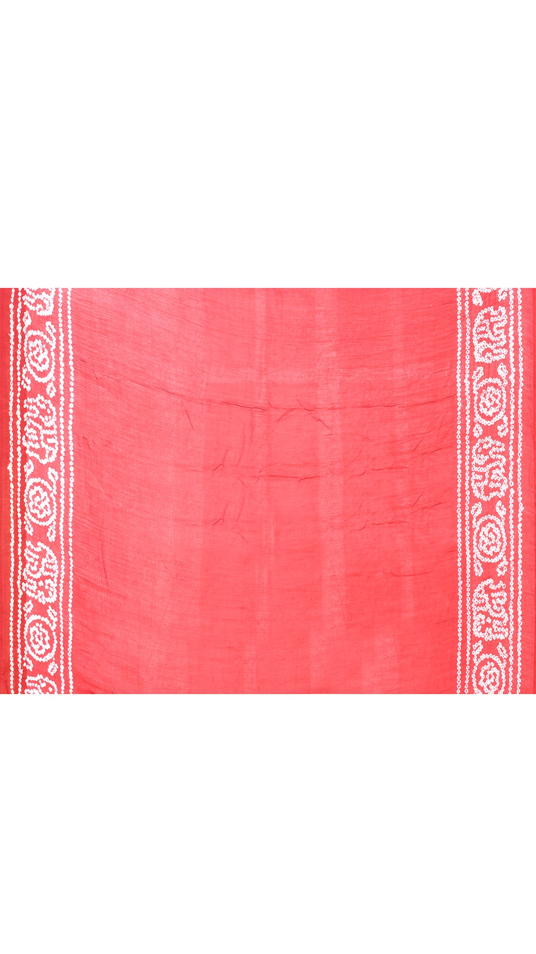Gazi Silk Tissue Palu Hand Bandhej Yellow