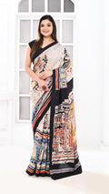 Bishnupuri Silk Kolkatanama Hand Batik