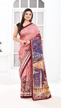 Bishnupuri Silk Kolkatanama Hand Batik