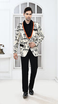 sloka print Indo Western jacket